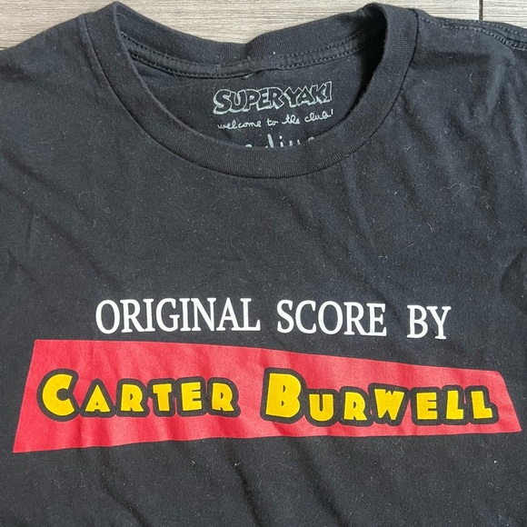Super Yaki Black A Goofy Movie “Original Score By Carter Burwell” T-Shirt Size M - Picture 2 of 4